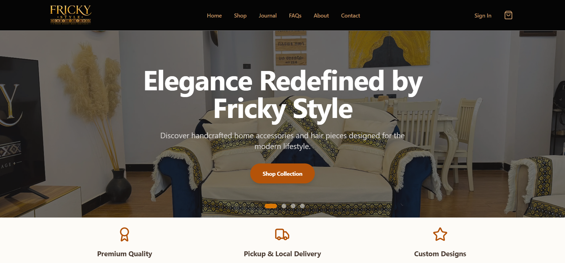 Fricky Style - E-Commerce Platform